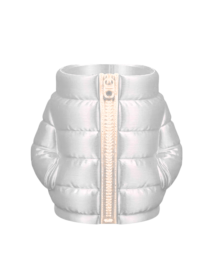 Puffer Jacket | Can Holder