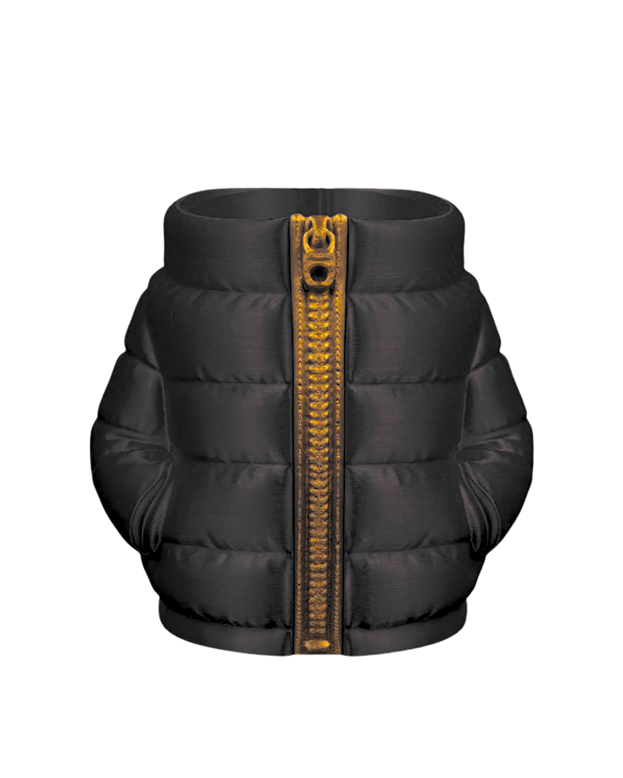Puffer Jacket | Can Holder