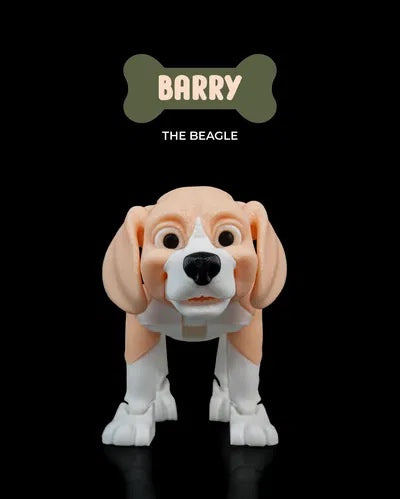 Barry the Beagle | Articulated Dog Toy
