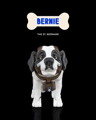 Bernie the St. Bernard | Articulated Dog Toy