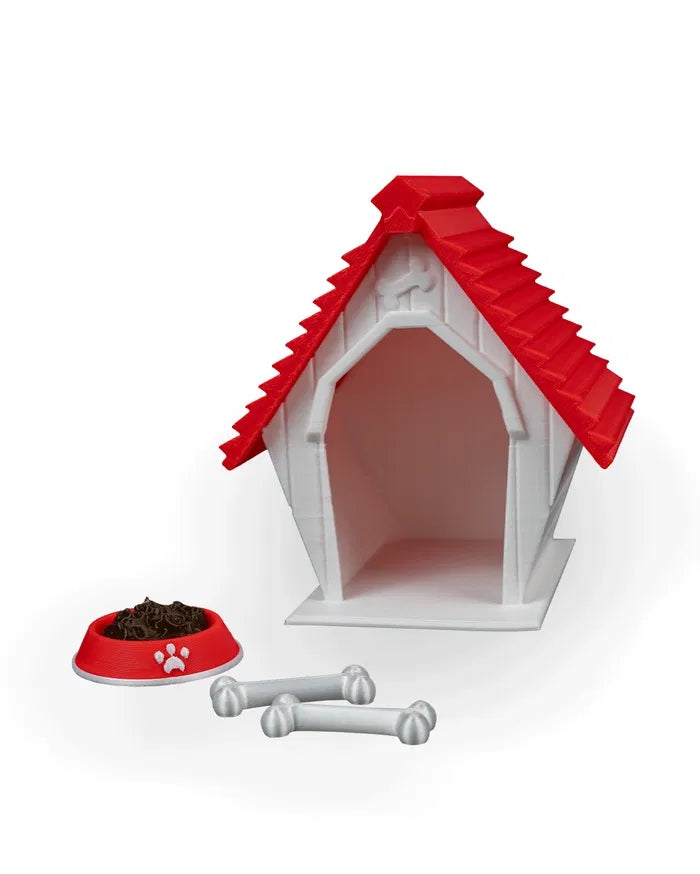 Dog House Playset – Includes Bowl & Bones