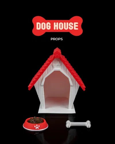 Dog House Playset – Includes Bowl & Bones