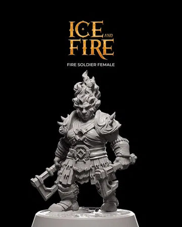 Fire Soldier Female | Ice and Fire