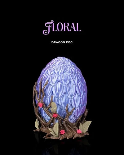 Floral Dragon Egg