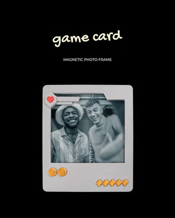 Game Card | Magnetic Photo Frame