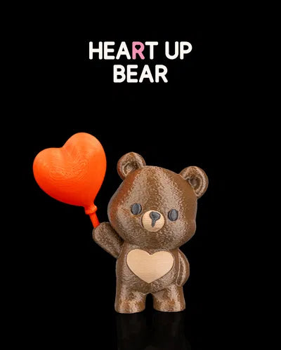 Heart Up Bear | Figurine