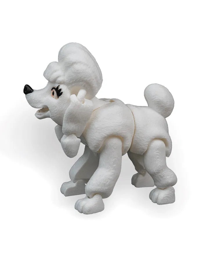 Lizzie the Poodle | Articulated Dog Toy