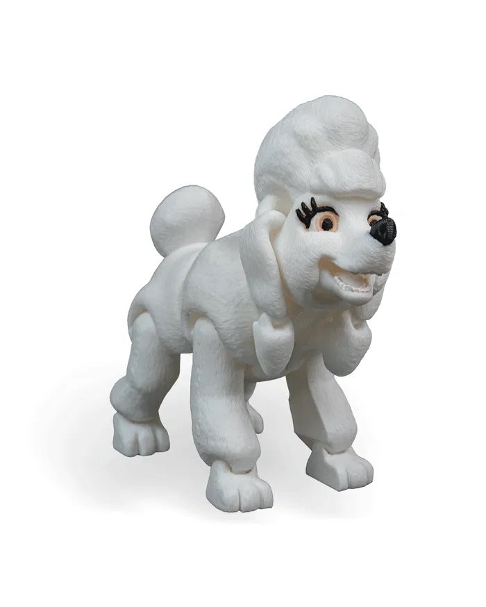 Lizzie the Poodle | Articulated Dog Toy