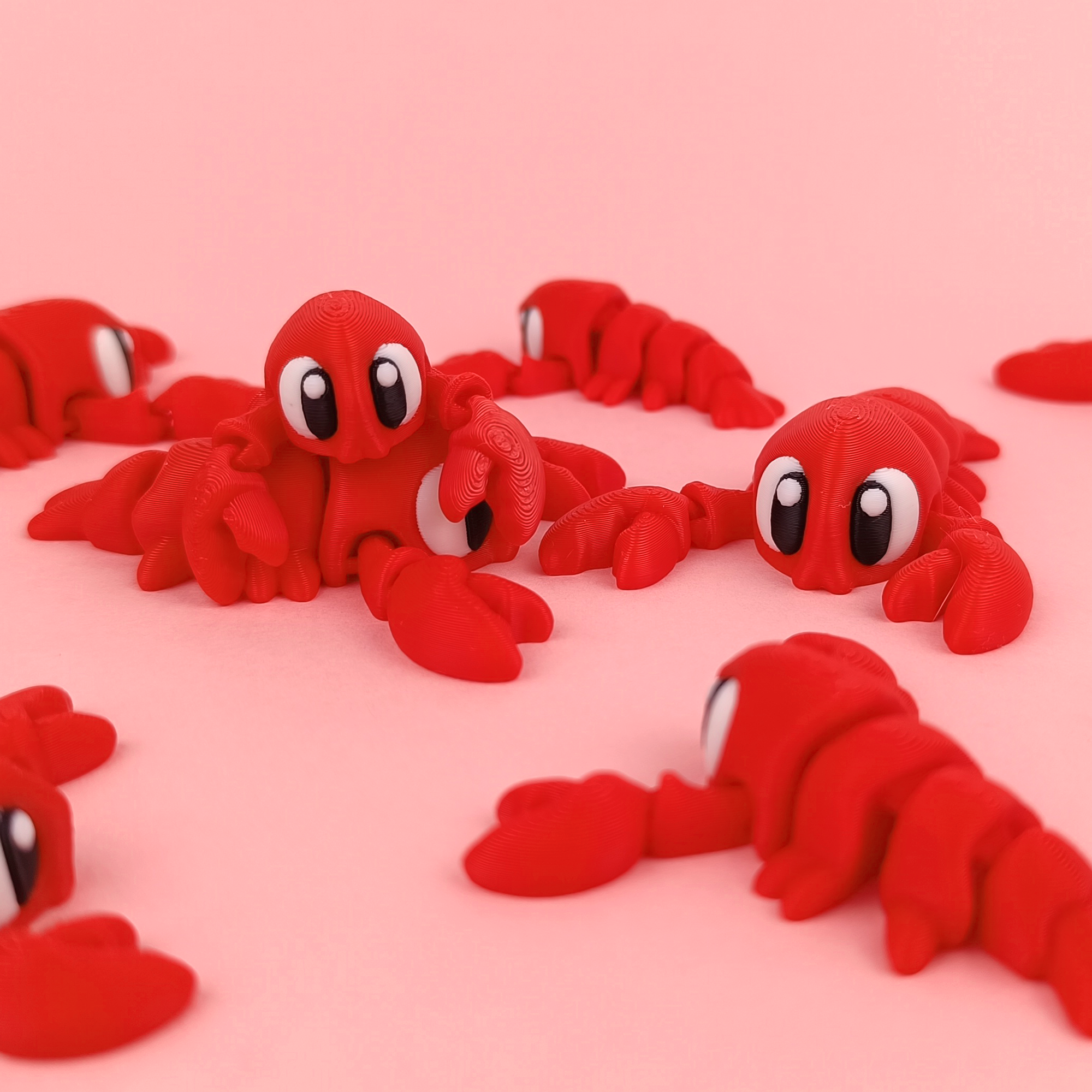 Lobster | Articulated Mini Sea Critter Toy