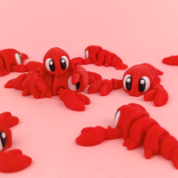 Lobster | Articulated Mini Sea Critter Toy