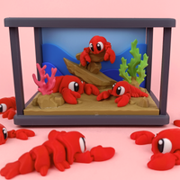 Chef Lobster | Mini Lobster Toy with Hat