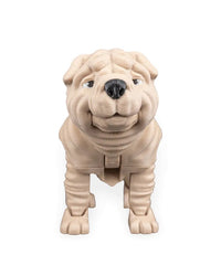 Louis the Shar Pei | Articulated Dog Toy