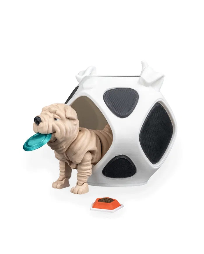 Louis the Shar Pei | Articulated Dog Toy