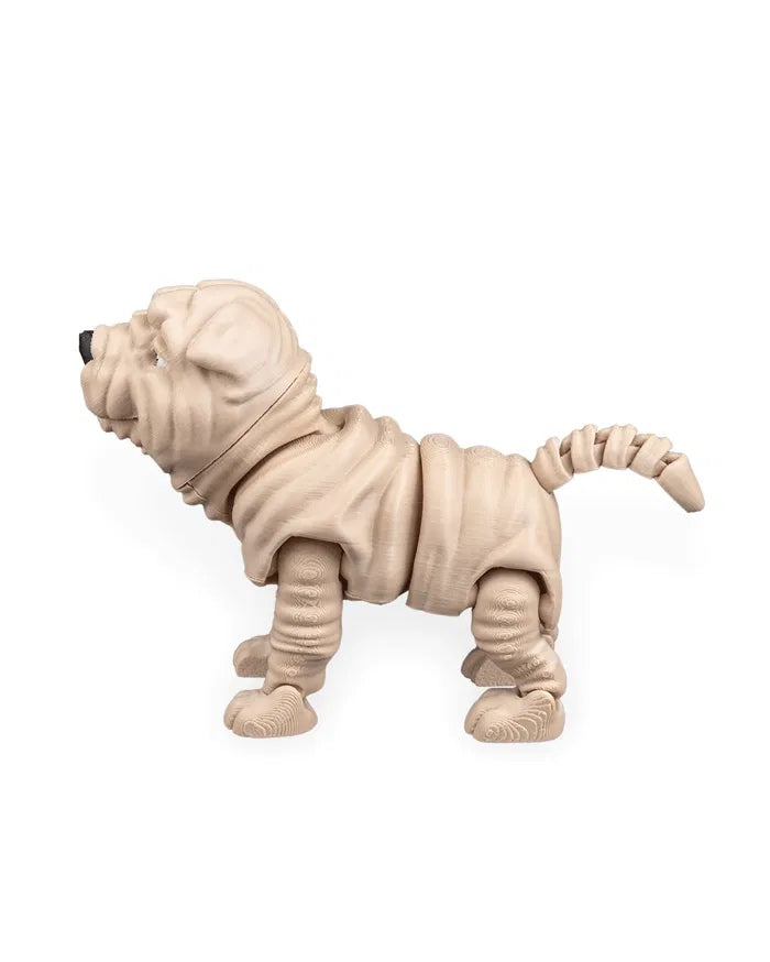 Louis the Shar Pei | Articulated Dog Toy