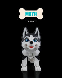 Maya the Husky | Articulated Dog Toy