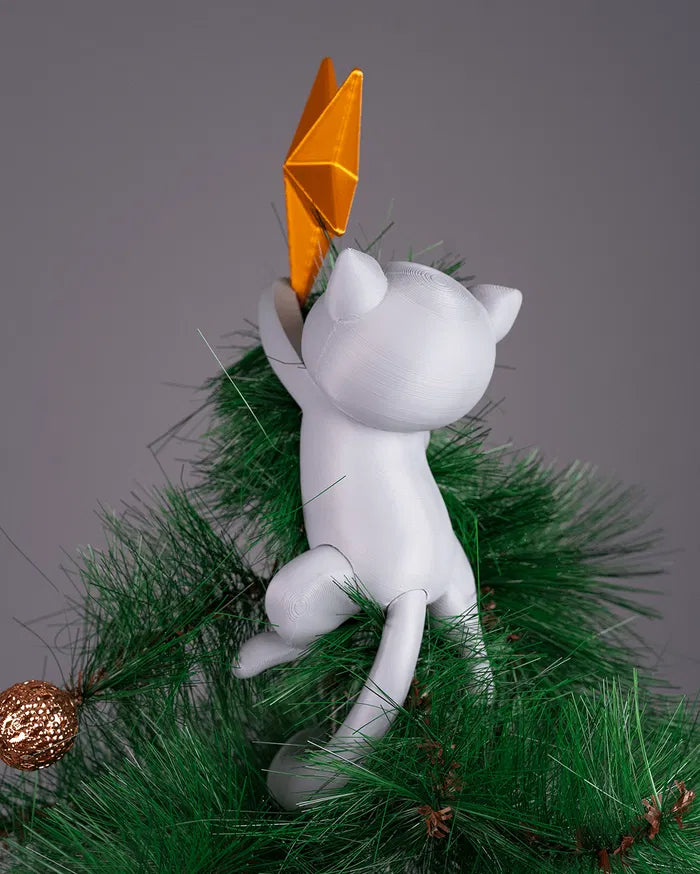 Meowy Christmas | Tree Topper