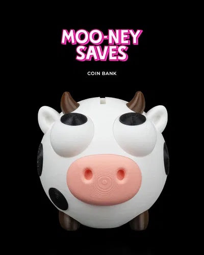 Moo-ney Saves | Coin Bank