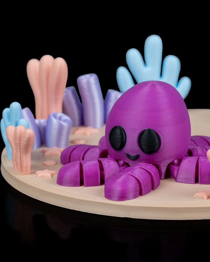 Octopus in Ocean Rest