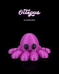 Octopus in Ocean Rest