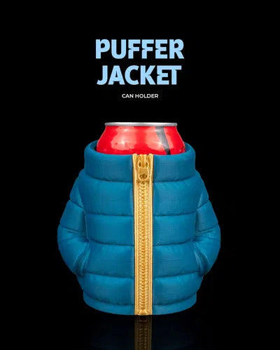 Puffer Jacket | Can Holder