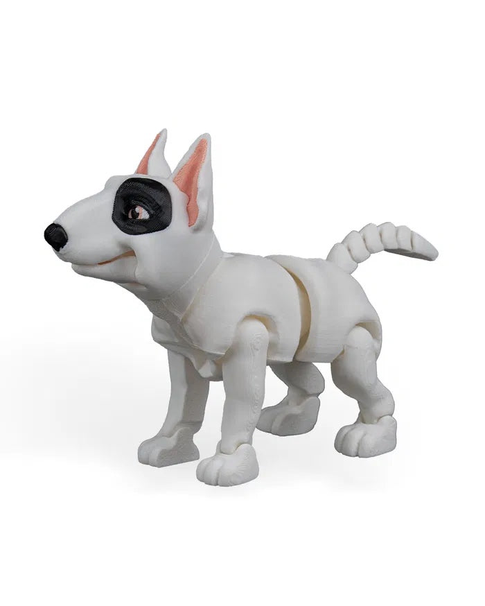 Rex the Bull Terrier | Articulated Dog Toy