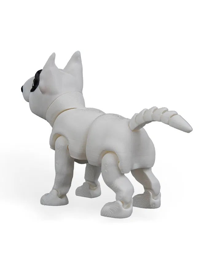 Rex the Bull Terrier | Articulated Dog Toy