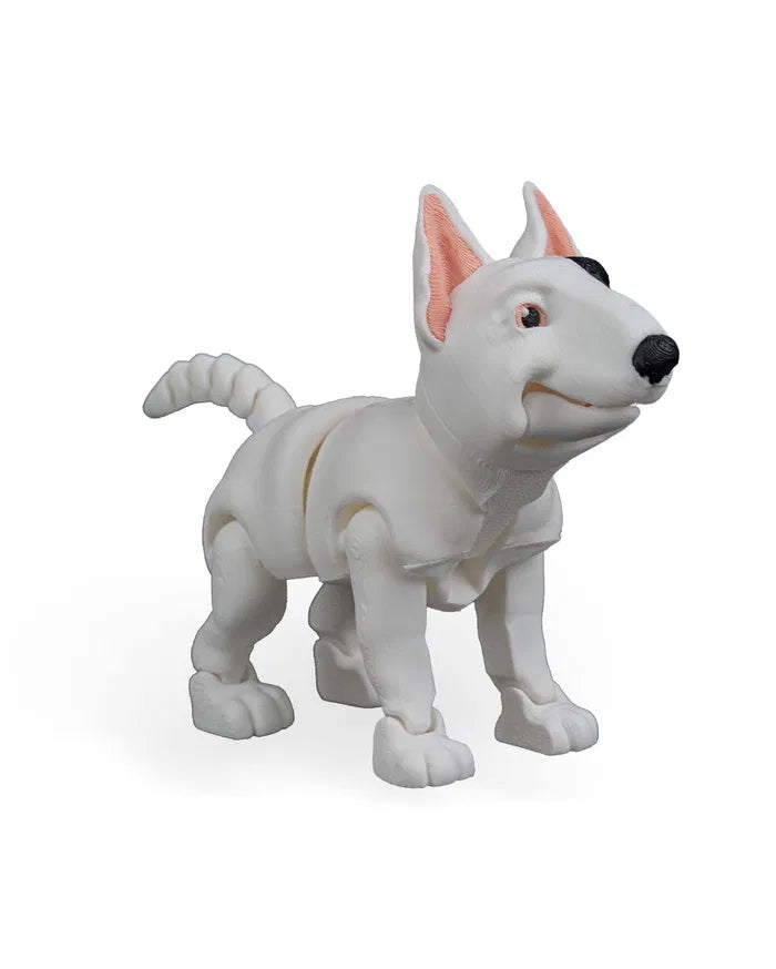 Rex the Bull Terrier | Articulated Dog Toy