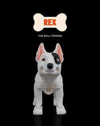 Rex the Bull Terrier | Articulated Dog Toy
