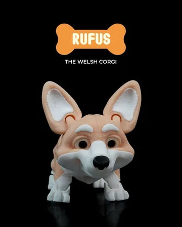 Rufus the Welsh Corgi | Articulated Dog Toy
