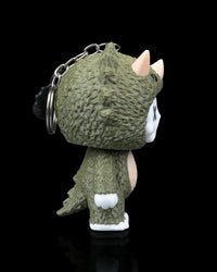 Skubbies – Trixi | Triceratops Costume Keychain Toy