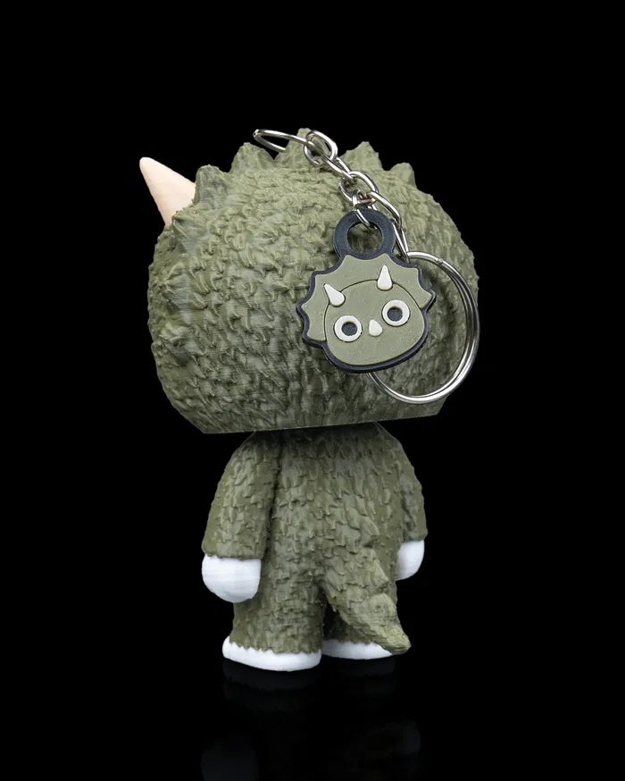 Skubbies – Trixi | Triceratops Costume Keychain Toy