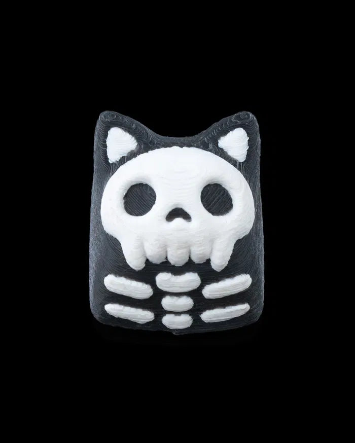 Skull Keycat Halloween Keycap 1 8026f3492b