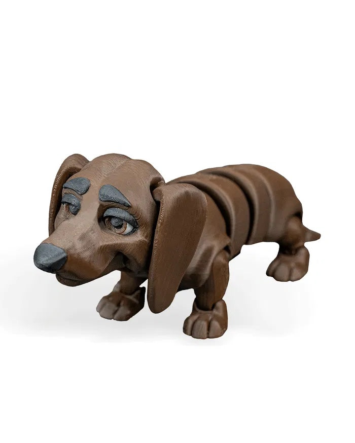 Winston the Dachshund | Articulated Dog Toy