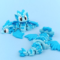 Crystal Mini Dragon | Iceborn Figurine