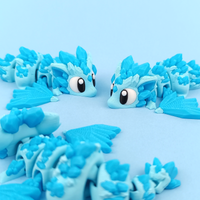 Crystal Mini Dragon | Iceborn Figurine