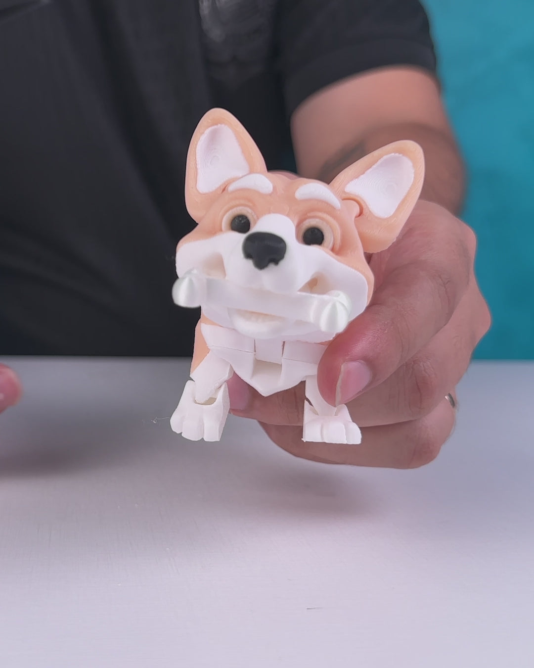 Rufus the Welsh Corgi | Articulated Dog Toy