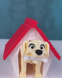 Dog House Playset – Includes Bowl & Bones