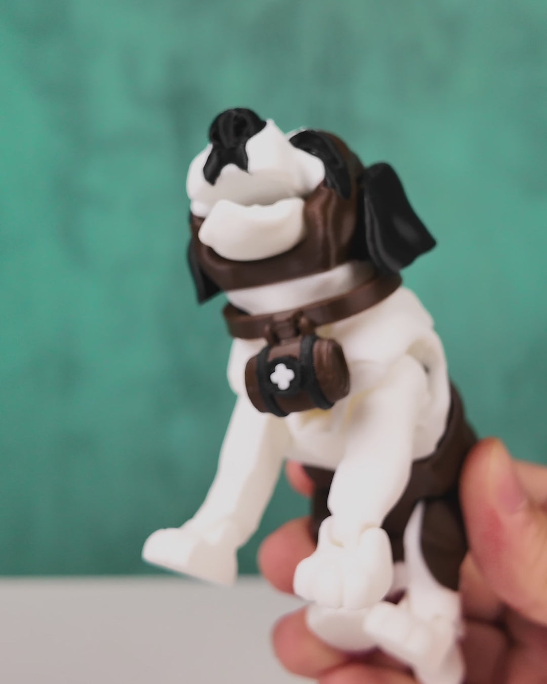 Bernie the St. Bernard | Articulated Dog Toy