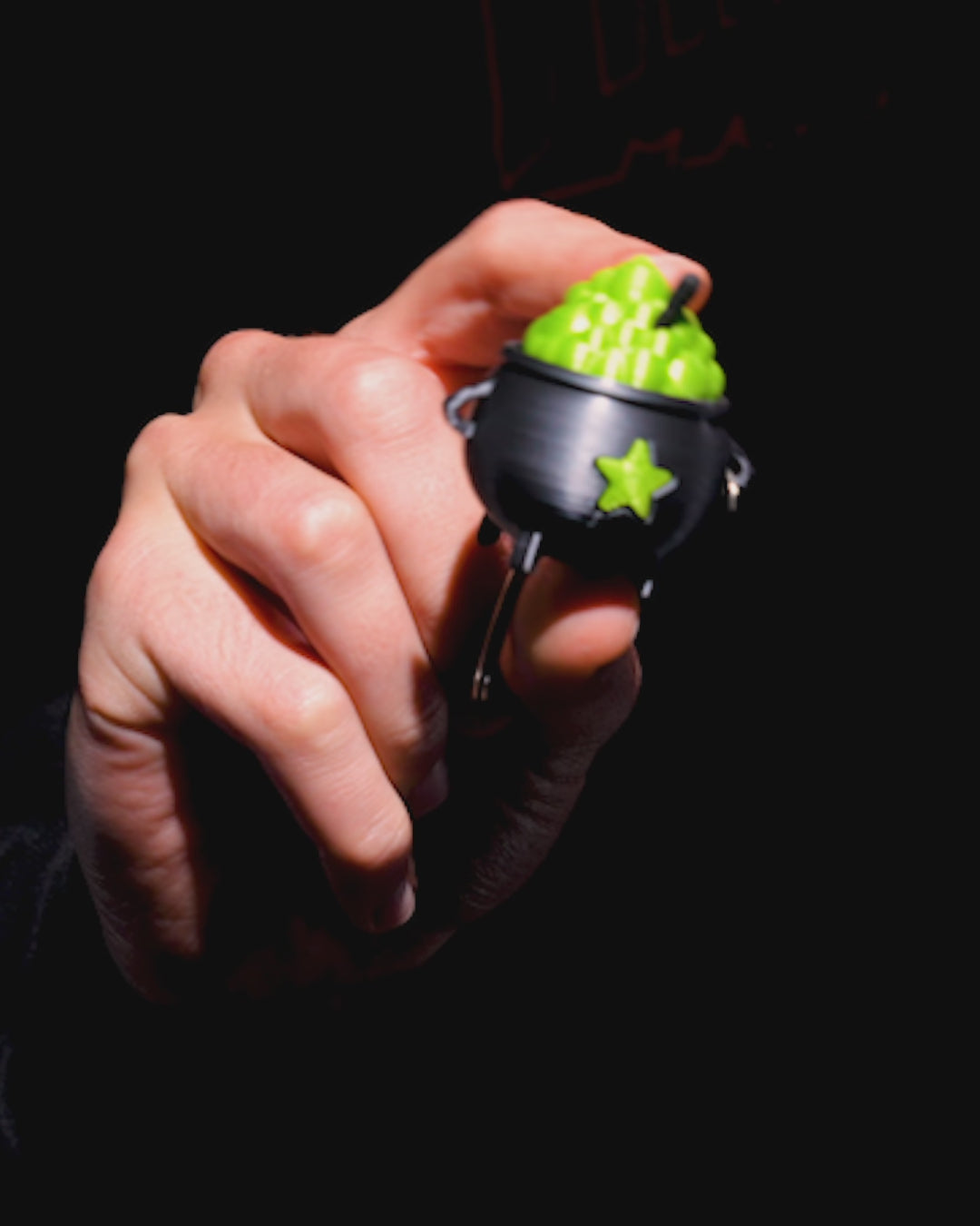 Cauldron Fidget Keychain