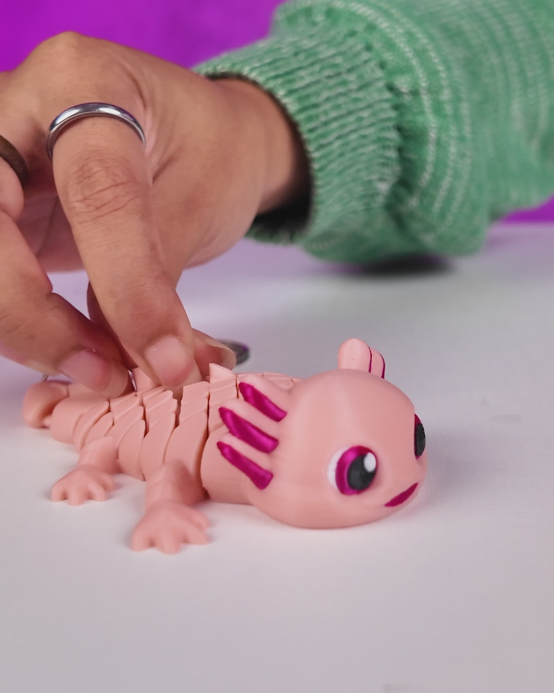 Ashley the Axolotl | Mesh Buddy