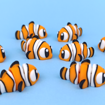 Clownfish | Articulated Tropical Fish Toy